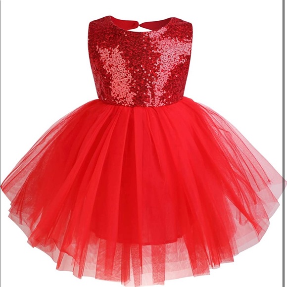 Girl Sequin Tutu Dress - Picture 2 of 3
